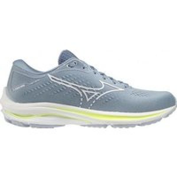 mizuno wave rider 25 hardloopschoenen blauwgroen voor dames