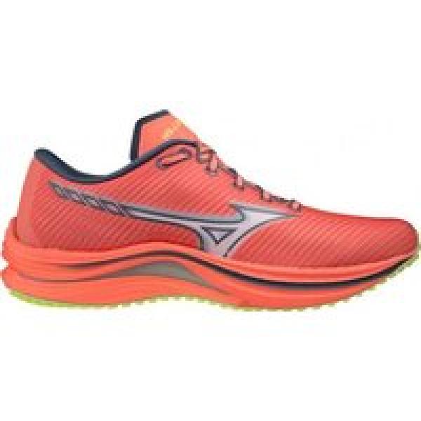 mizuno wave rebellion women s running shoes red