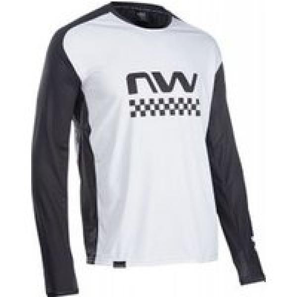 northwave edge long sleeve jersey grijs zwart