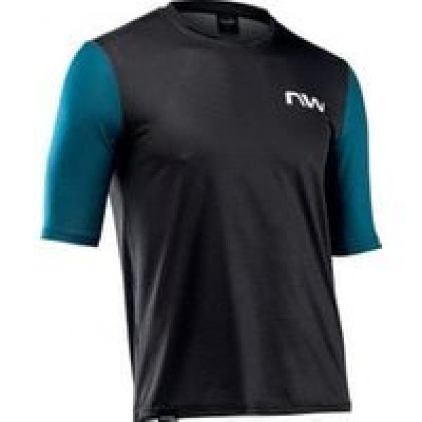 northwave freedom am short sleeve jersey blauw