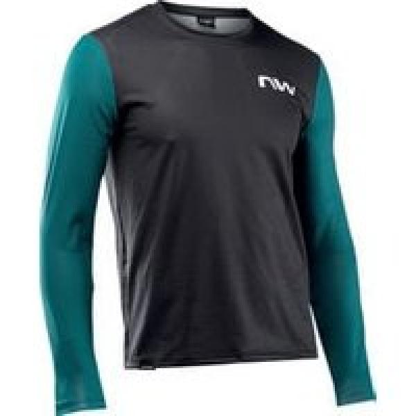 northwave freedom am long sleeve jersey groen