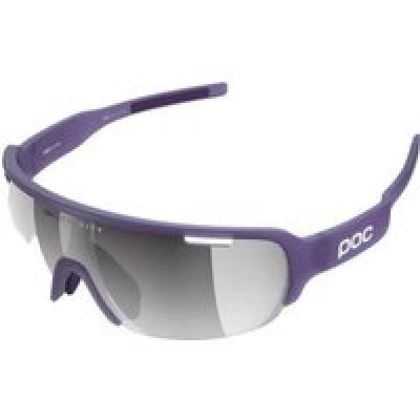 poc do half blade violet sapphire silver miror goggles