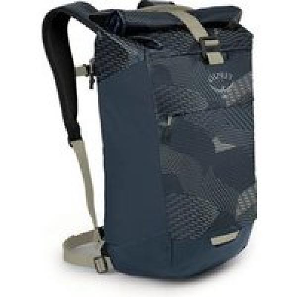 osprey transporter roll top camo blue