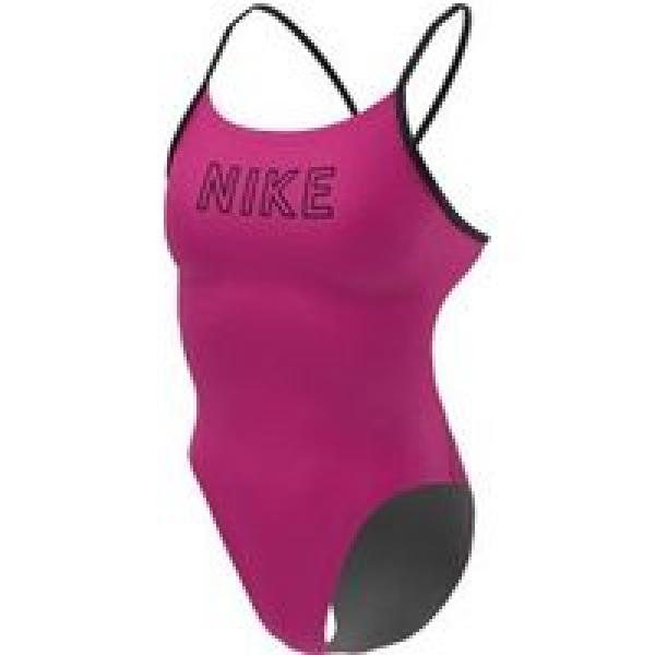 nike cutout women s 1 piece swimsuit pink