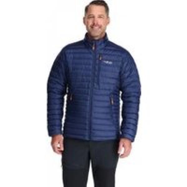 rab microlight jacket blue