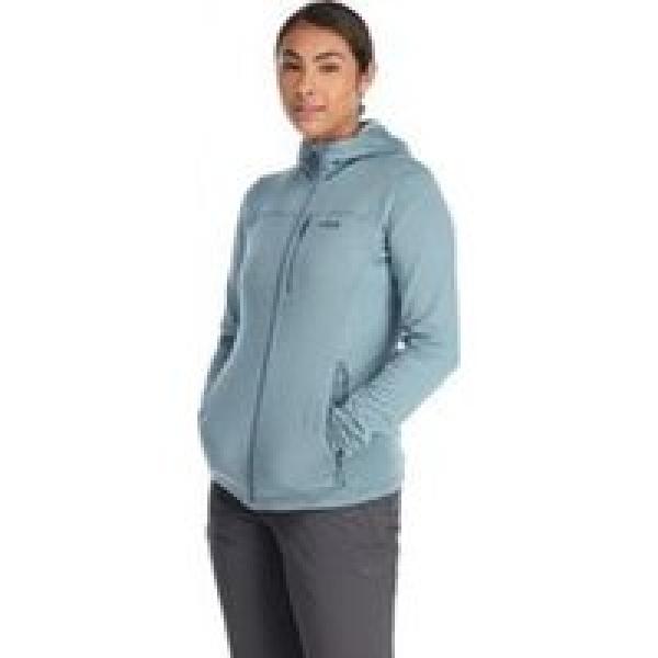 rab graviton women s fleece light blue