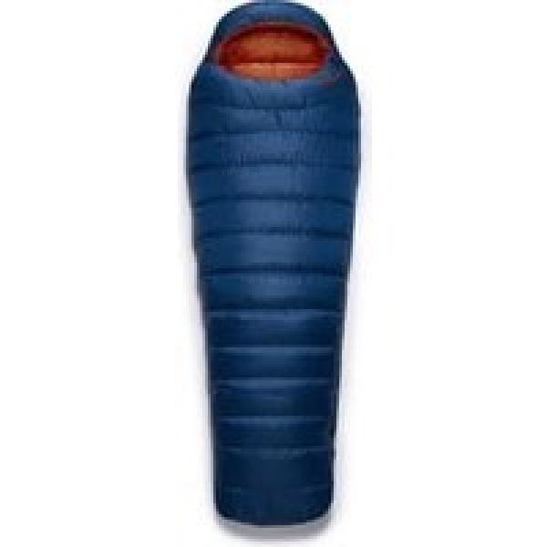 rab ascent 700 unisex slaapzak blauw