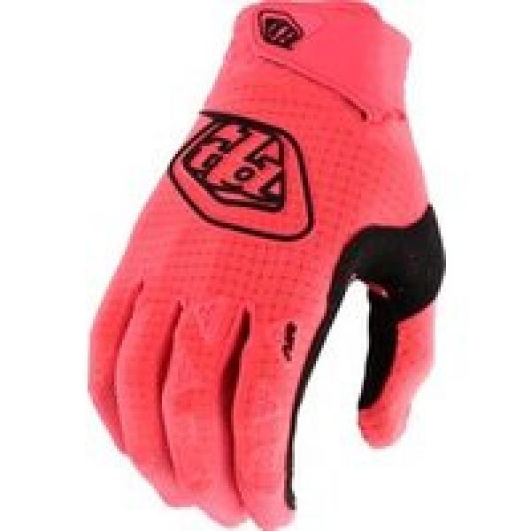 troy lee designs women s air fluorescent red handschoenen