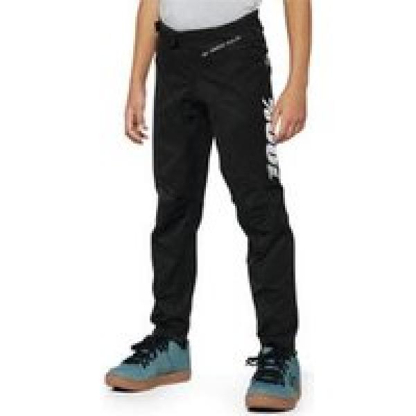 100 r core x black kids pants