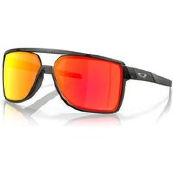 oakley castel matte grey smoke prizm ruby glasses ref oo9147 0563