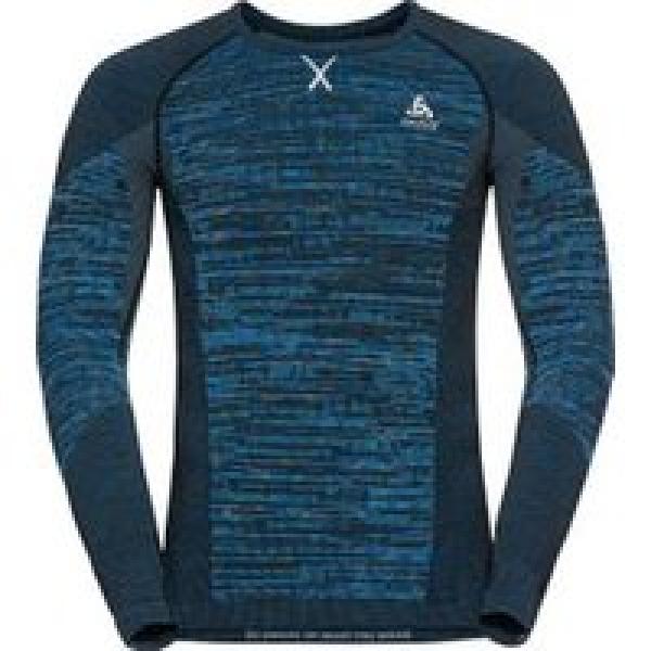 odlo blackcomb eco lange mouwen jersey blauw