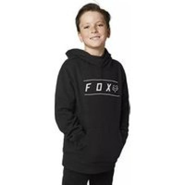 fox pinnacle kids hoodie zwart wit