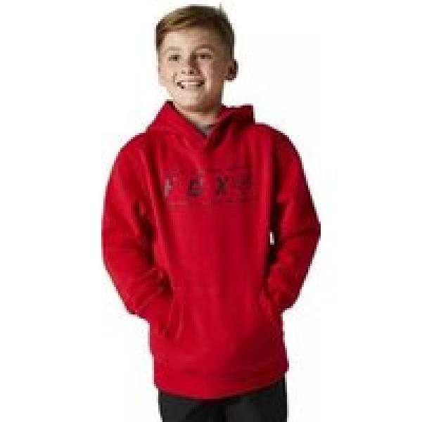 fox pinnacle kids hoodie rood