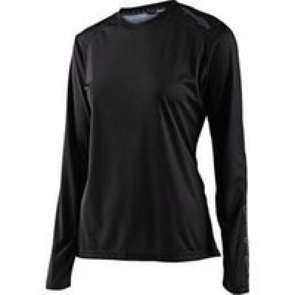 women s long sleeve jersey troy lee designs lilium black