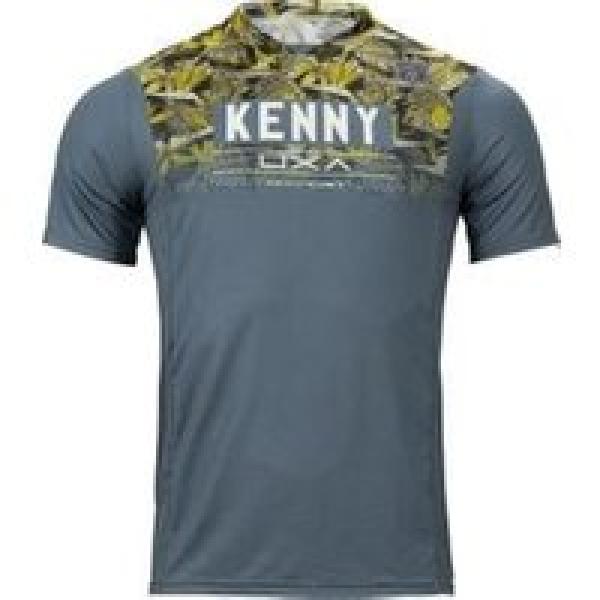 vrouwen korte mouw jersey kenny charger flower green