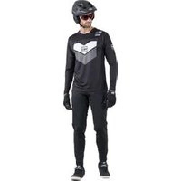 kenny prolight long sleeve jersey zwart grijs