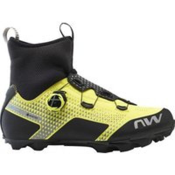 northwave celsius xc arctic gtx mtb schoenen fluorescerend geel zwart