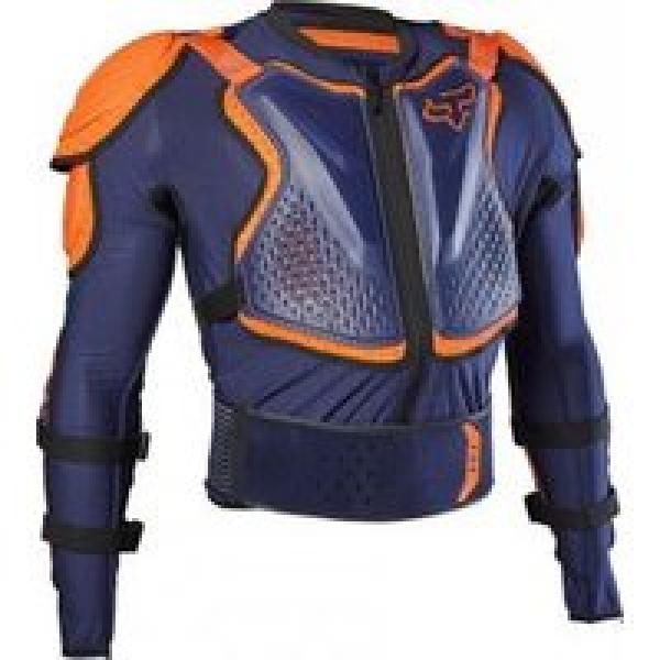 fox titan sport jacket blauw oranje