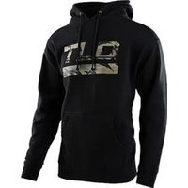 troy lee designs speed logo hoodie black