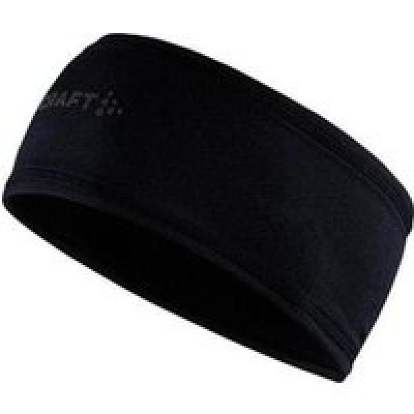 craft core essence jersey hoofdband zwart