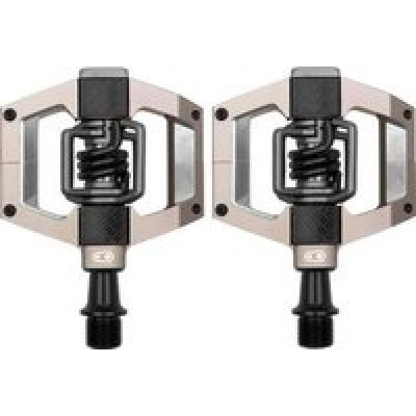 paar crankbrothers mallet trail pedalen champagne zwart