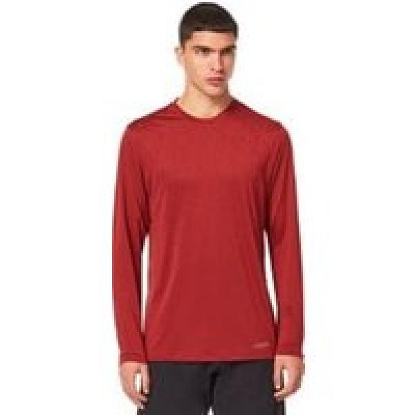 oakley reduct long sleeve jersey rood