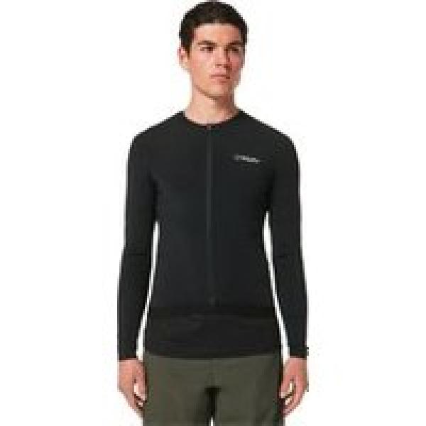 oakley elements long sleeve jersey black