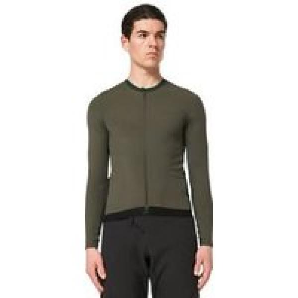 oakley elements long sleeve jersey green khaki