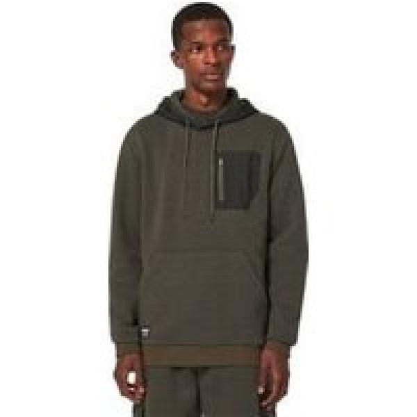 oakley road trip rc hoodie green black