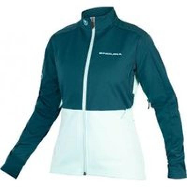 endura windchill ii vrouwenjas donkerblauw lichtblauw