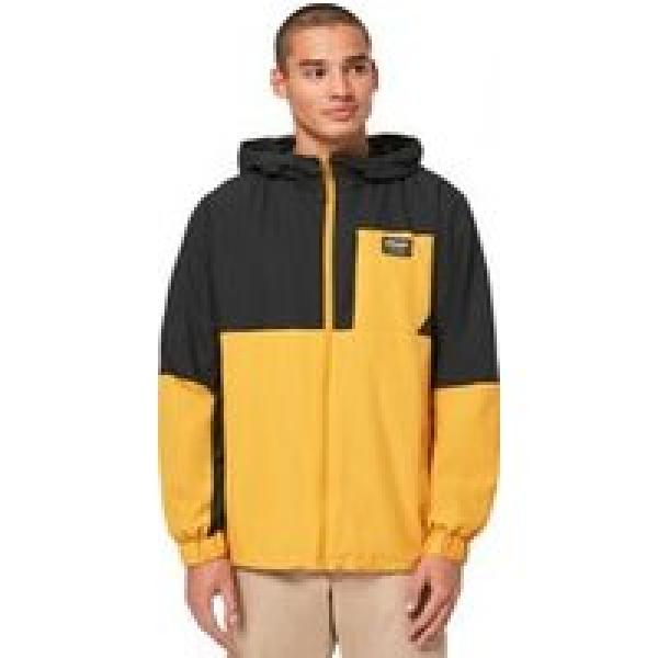 oakley park city packable rc jacket yellow black