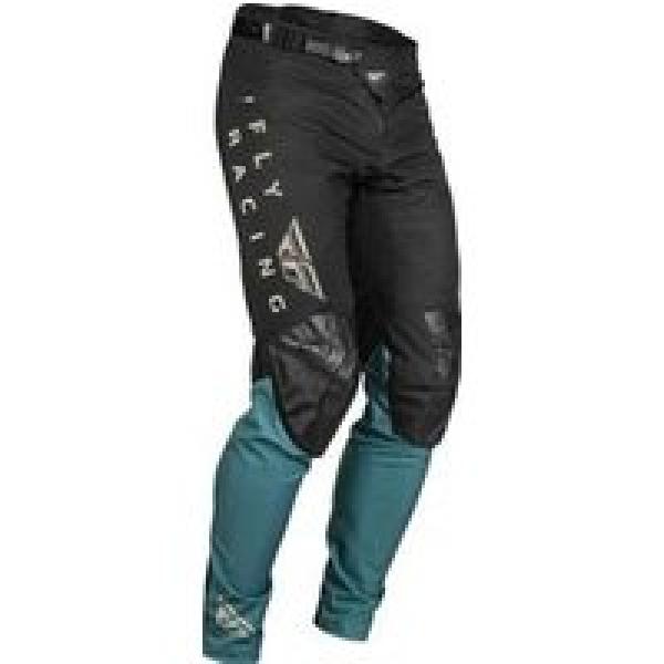 fly racing fly radium broek zwart groen zand