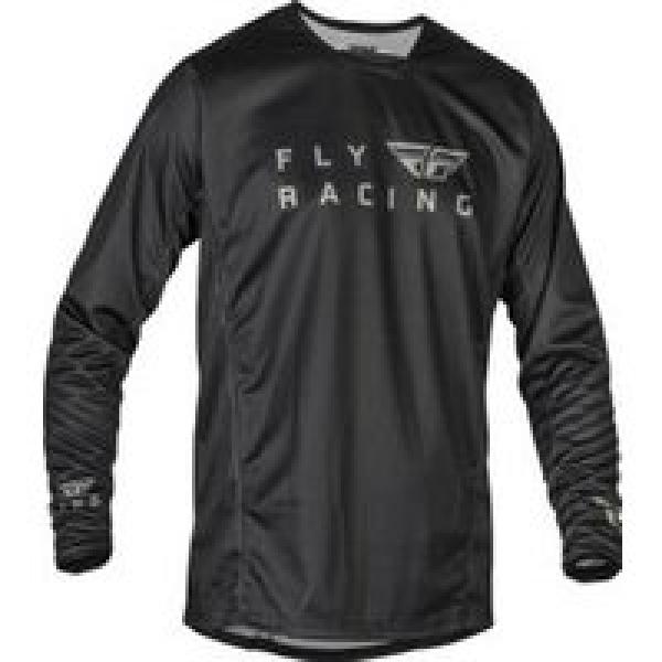 fly radium long sleeve jersey black grey