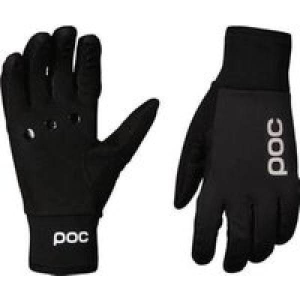 poc thermal lite long gloves black