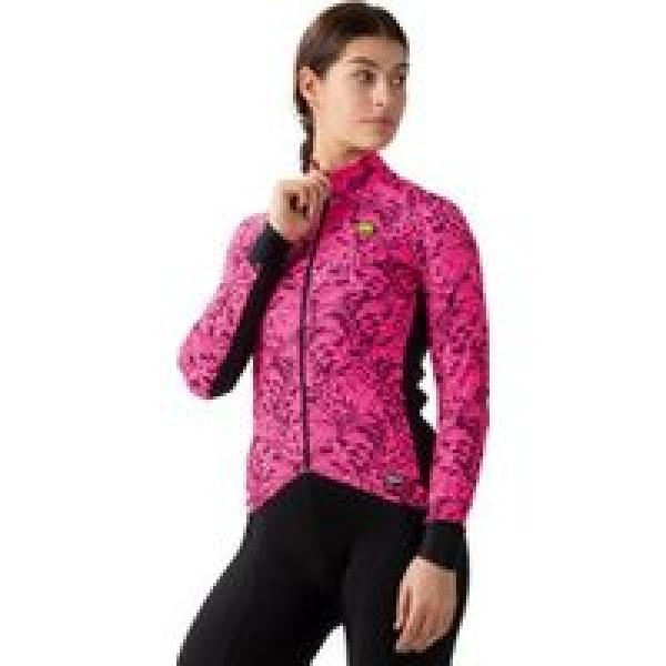 damestrui met lange mouwen ale butterfly fluorescerend roze