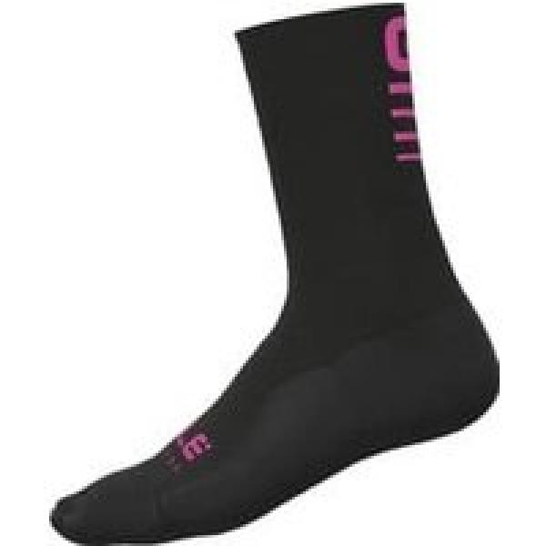 ale strada 2 0 unisex sokken zwart fluorescerend roze