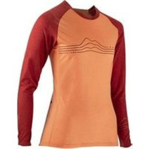 leatt mtb allmtn 3 0 lange mouw jersey oranje