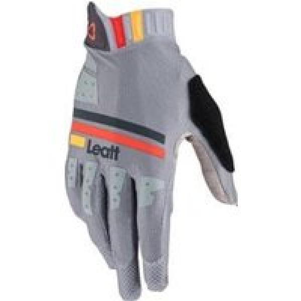 leatt mtb 2 0 x flow grey long gloves