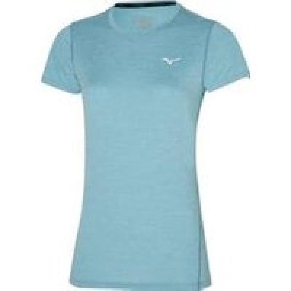 mizuno impulse core short sleeve jersey blauw dames