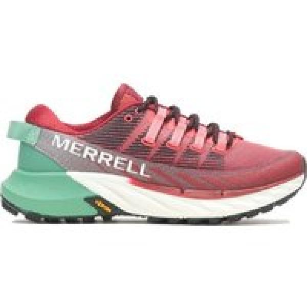 merrell agility peak 4 coral women s trail shoes