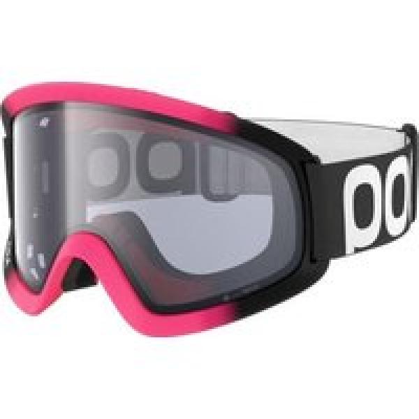 poc ora clarity fluorescent pink uranium black translucent mask