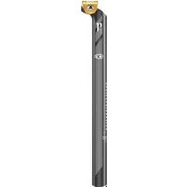 crankbrothers zadelpen cobalt 11 20mm offset 400mm zwart goud