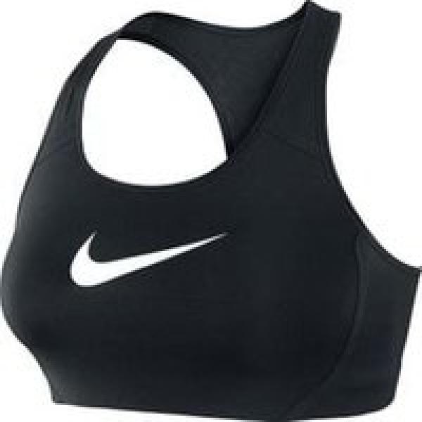 nike sport beha shape swoosh zwart dames