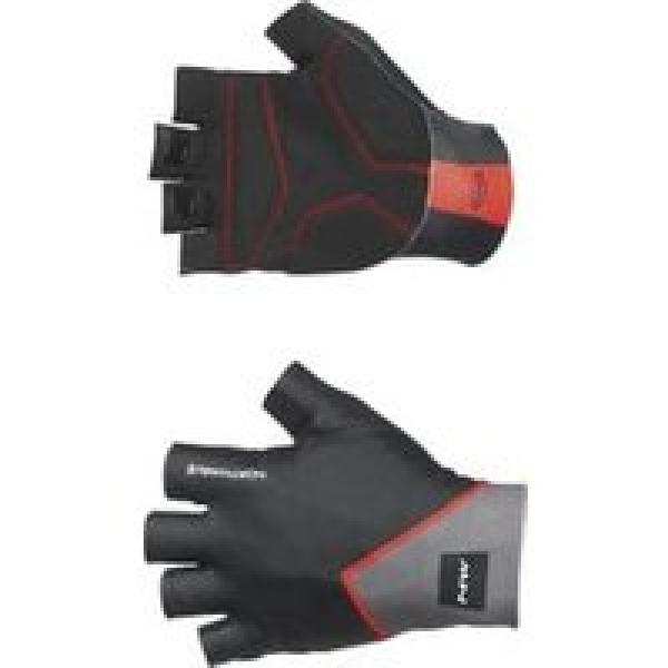 northwave new extreme graphic korte handschoenen zwart rood