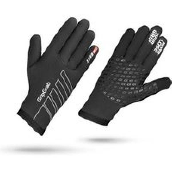 lange handschoenen gripgrab neoprene zwart