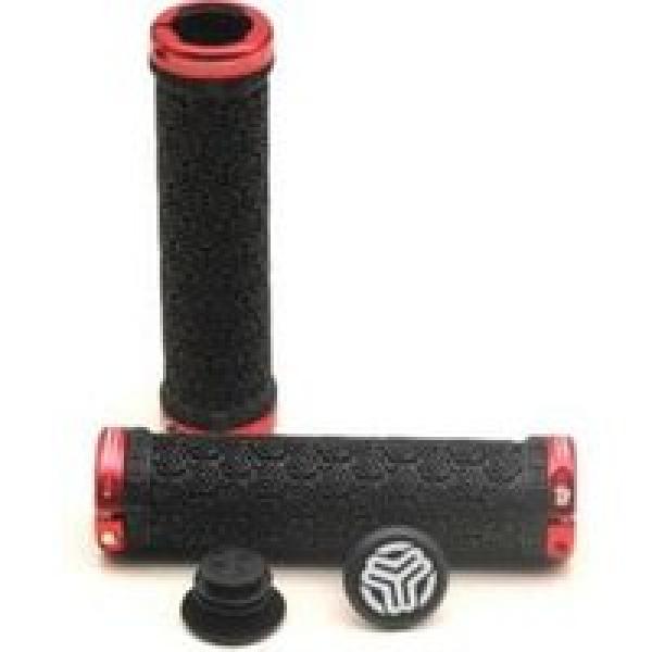 sb3 paar grips logo lock on zwart rood