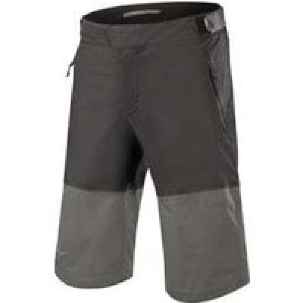 alpinestars tahoe wp korte broek zwart donkere schaduw