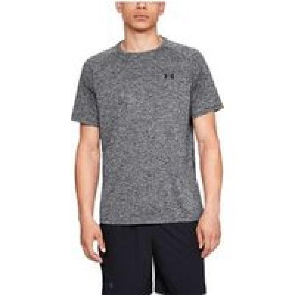 under armour tech 2 0 short sleeves jersey donkergrijs