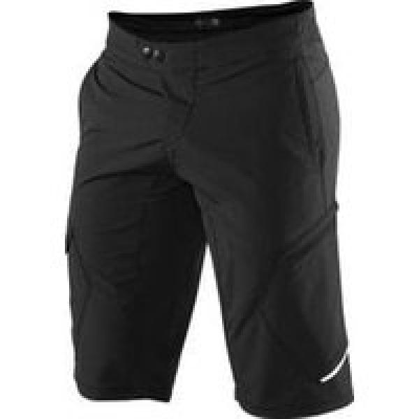 100 ridecamp shorts zwart