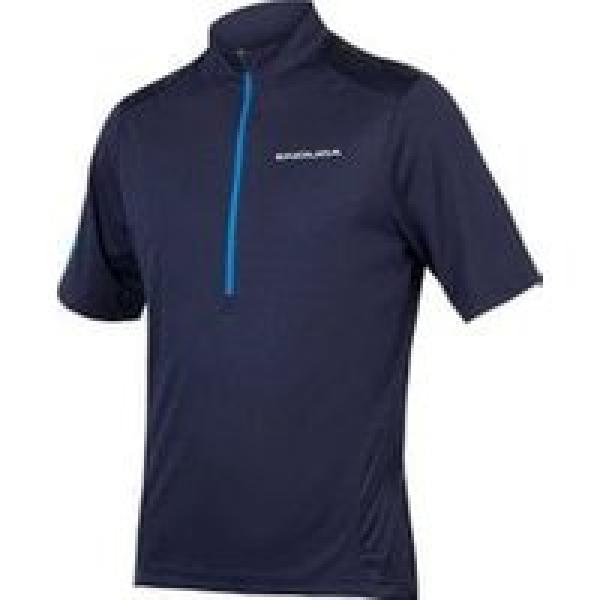 endura hummvee half zip korte mouwen jersey navy blauw